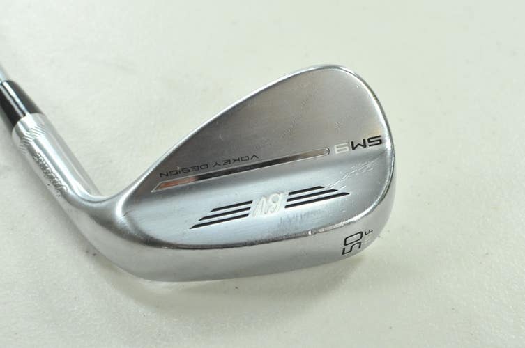 Titleist Vokey SM9 Tour Chrome 50*-08F Wedge Right BV Wedge Flex Steel # 204154