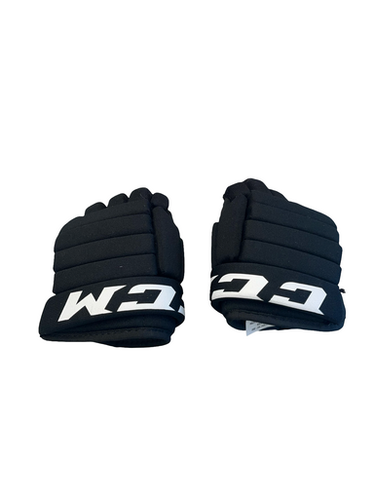 Used CCM LTP GLOVES Youth Gloves Black 10" 11682-S000117944