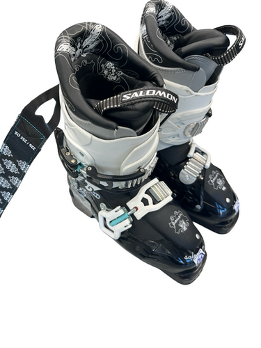 Used Salomon ENERGYZER 90 Womens DH Ski Boot Black 245 MP - M06.5 - W07.5 11682-S000117868
