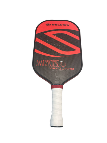 Used Selkirk INVIKTA VANGUARD Pickleball Racquet Red 11682-S000117726