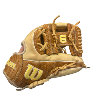 Used Wilson A2000 BB/SB Glove RH Throw Brown 11 1/2" 11682-S000117002