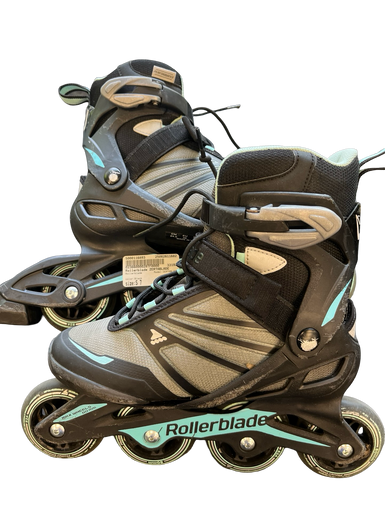 Used Rollerblade ZERTABLADE Senior Rec Fitness Skates Black Senior 7 11682-S000116893
