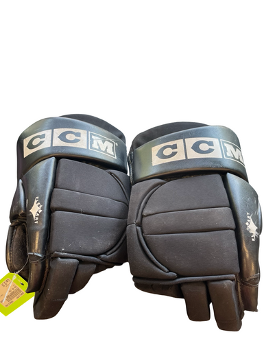 Used CCM HG 120 Senior Gloves Black 15" 11682-S000116767