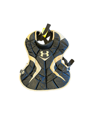 Used Under Armour CHEST PROTECTOR Catchers Chest Protector Black Junior 11682-S000107670