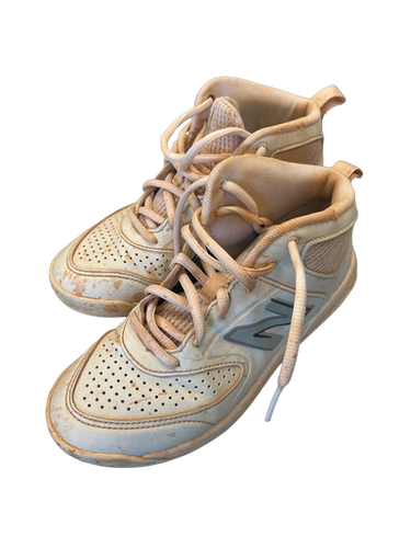 Used New Balance BB CLEATS BB/SB Cleats White Junior 02 11682-S000106967