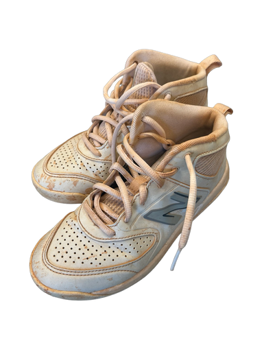 Used New Balance BB CLEATS BB/SB Cleats White Junior 02 11682-S000106967