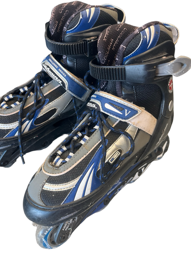 Used Schwinn 5-8 Senior Rec Fitness Skates Royal Blue Adjustable 11682-S000106940
