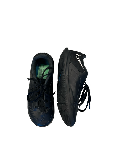Used Nike Soccer Indoor Shoes Black Youth 13.0 11682-S000105985