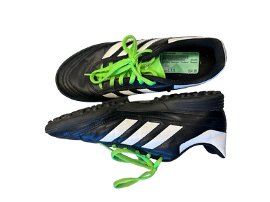 Used Adidas Soccer Indoor Shoes Black Senior 5.5 11682-S000105996