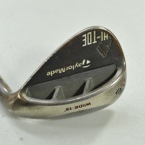 TaylorMade Milled Grind Hi-Toe Big Foot 60*-15 Wedge Right KBS Steel # 204190