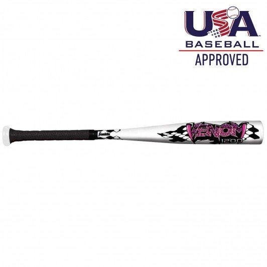 New Franklin VENOM 1200 BB/SB T-Ball Bat 11682-VENOM-1200