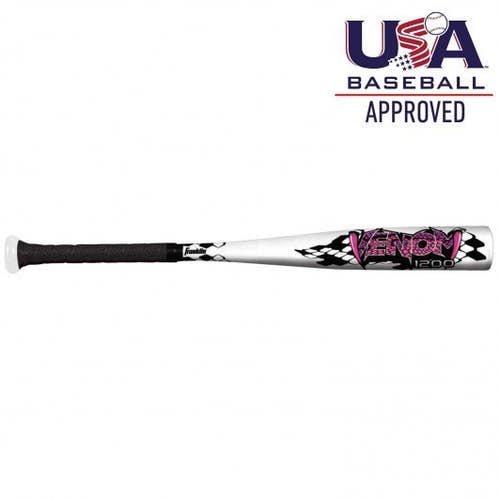 New Franklin VENOM 1200 BB/SB T-Ball Bat 11682-VENOM-1200