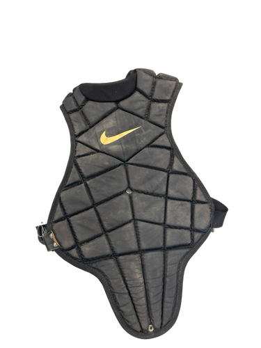 Used Nike CHEST PROTECTOR Catchers Chest Protector Black Junior 11682-S000109828
