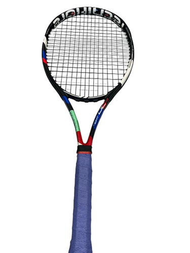 Used TECNIFIBRE T FLIGHT DC 53 Adult Tennis Racquet Royal Blue 4 3/8" 11682-S000109646