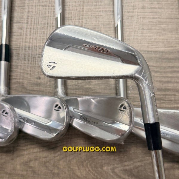 New- 2025 Taylormade P790 Iron Set 5-AW / Dynamic Gold, Stiff Flex (491)