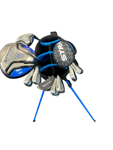 Used Strata 12 PIECE GOLF SET Mens Package Set RH Royal Blue 12 Piece 11682-S000120846