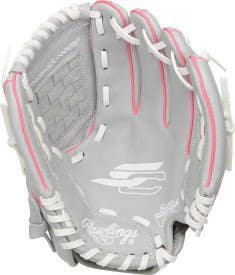 New RAWLINGS 10" SURE CATCH FASTPITCH GLOVE #SCSB100p 11682-RAWSCSB100PR