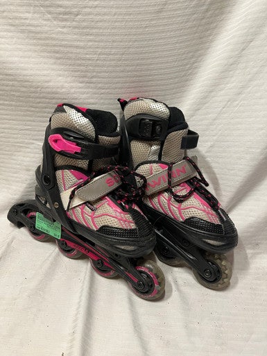 Used Schwinn ADJUSTABLE 1-4 Adjustable Inline Skates - Rec and Fitness 11682-S000102519