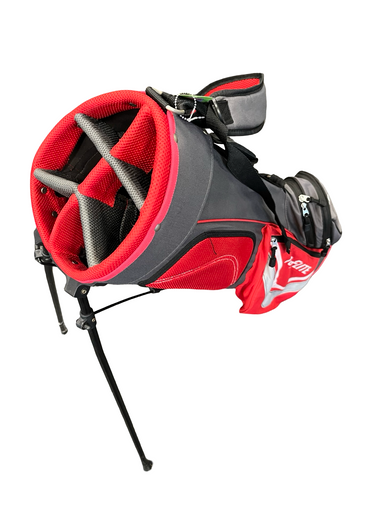 Used Top Flite 6 WAY STAND BAG Mens Stand Bag Red 11682-S000121441
