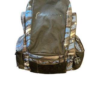 Used Disc Golf Backpack Black 11682-S000121296