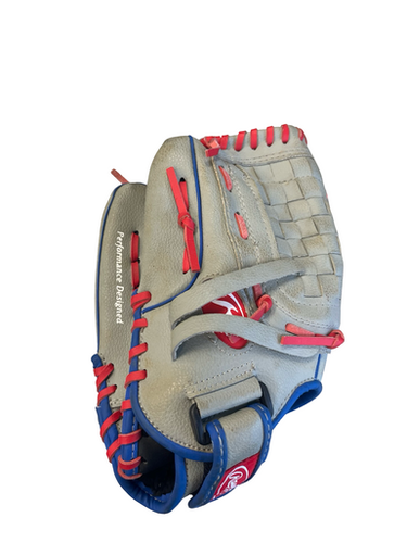 Used Rawlings PLAYERS SERIES BB/SB Glove LH Throw Grey 11 1/2" 11682-S000119905