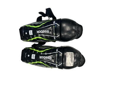 Used Reebok 12K Junior Shin Guards Black 8" 11682-S000116024