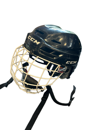 Used CCM FM 580 Helmet Cage Combo Black XS 11682-S000116015