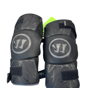 Used Warrior BURN Lacrosse Arm Pads/Guards Black LG 11682-S000115417