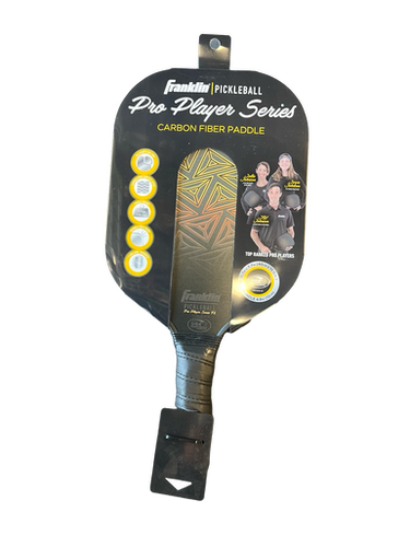 Used Franklin PRO PLAYER SERIES Pickleball Racquet Black 11682-S000112733