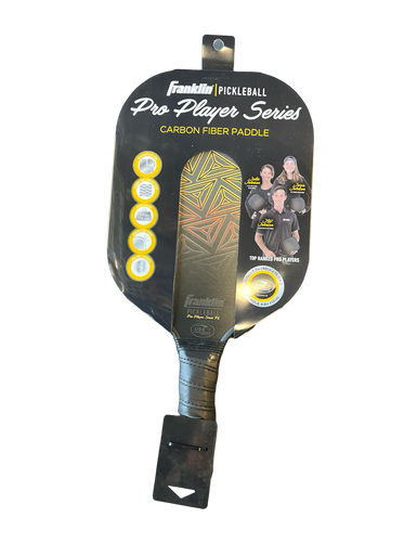 Used Franklin PRO PLAYER SERIES Pickleball Racquet Black 11682-S000112733