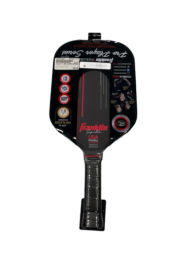 Used Franklin PRO PLAYER SERIES Pickleball Racquet Red And Black 11682-S000112643