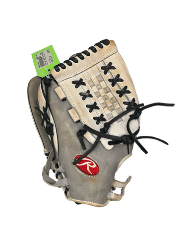 Used Rawlings HEART OF THE HIDE 12 1/2 BB/SB Glove LH Throw Grey 12 1/2" 11682-S000111985