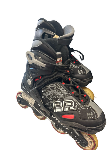 Used Bladerunner ABEC3 Senior Rec Fitness Skates Black Adjustable 11682-S000113027