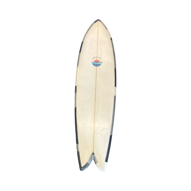 Used 7 Ft Trailer Fifty Quad Fish Surfboard Grey 10299-S000301655