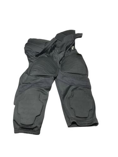 Used Under Armour Youth FB Integrated Pants Black LG 11834-S000041662