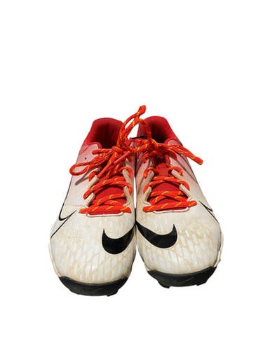 Used Nike DIAMOND BASEBALL BB/SB Cleats Red Junior 05 11834-S000041658