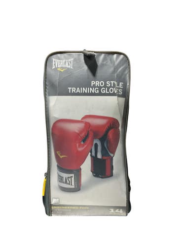 Used Everlast Heavy Bag Gloves Red Senior 11834-S000041645
