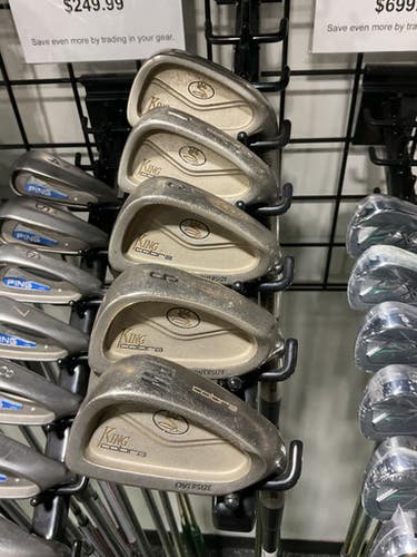 Used Cobra OVERSIZE SENIOR IRON SET Mens Iron Set RH 6I-PW 11834-S000041638
