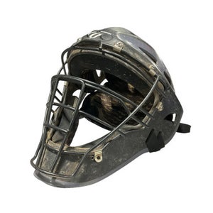 Used Rawlings CATCHER HELMET Catchers Helmet w/Mask Grey One Size 11834-S000041601