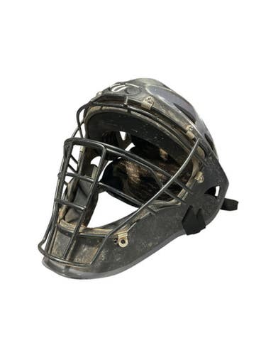 Used Rawlings CATCHER HELMET Catchers Helmet w/Mask Grey One Size 11834-S000041601