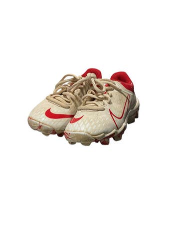 Used Nike FAST BB/SB Cleats Red And White Youth 10.0 11834-S000041581