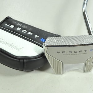 Cleveland HB Soft 2 Model 11 35" Putter RH Straight Steel with Cover  # 204106
