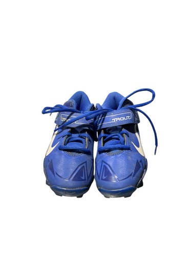 Used Nike TROUT BB CLEAT BB/SB Cleats Royal Blue Junior 01 11834-S000041571