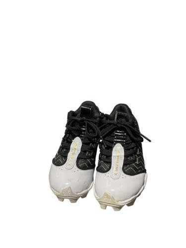 Used Under Armour BRYCE HARPER BB CLEATS BB/SB Cleats Black Youth 10.0 11834-S000041569