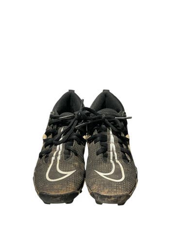 Used Nike ALPHA CLEATS BB/SB Cleats Black Youth 13.0 11834-S000041561