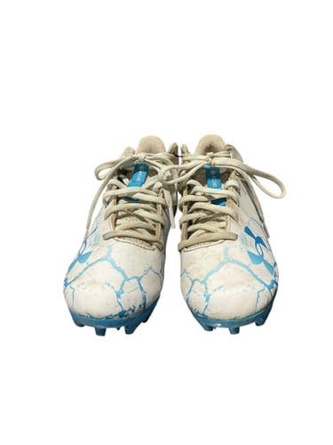 Used Under Armour Jr FB Cleats White Junior 04.5 11834-S000041560