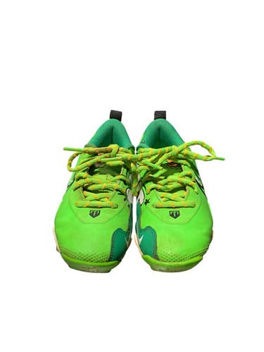 Used Nike MIKE TROUT BB/SB Cleats Green Youth 13.0 11834-S000041556