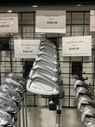 Used MIURA CB301 Mens Iron Set RH 4I-PW 11834-S000041543