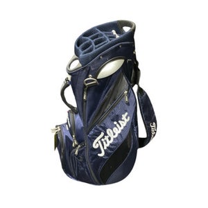 Used Titleist NAVY CART BAG Mens Cart Bag Navy Blue 11834-S000041536