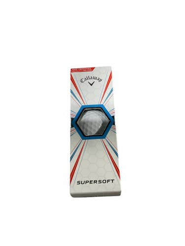 Used Callaway SUPERSOFT 3 Ball - Golf Ball Sleeve 11834-S000041488